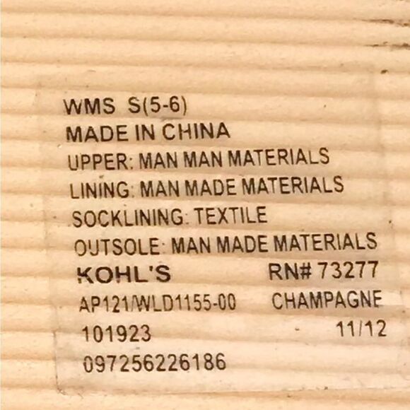 Vineyard Vines Gold Pattern and Apt. 9 Gem Sparkle FlipFlop Sandal Bundle - Picture 13 of 14